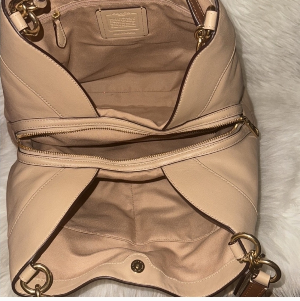 Coach NWOT Elegant Tan Women's Bag - Picture 5 of 13